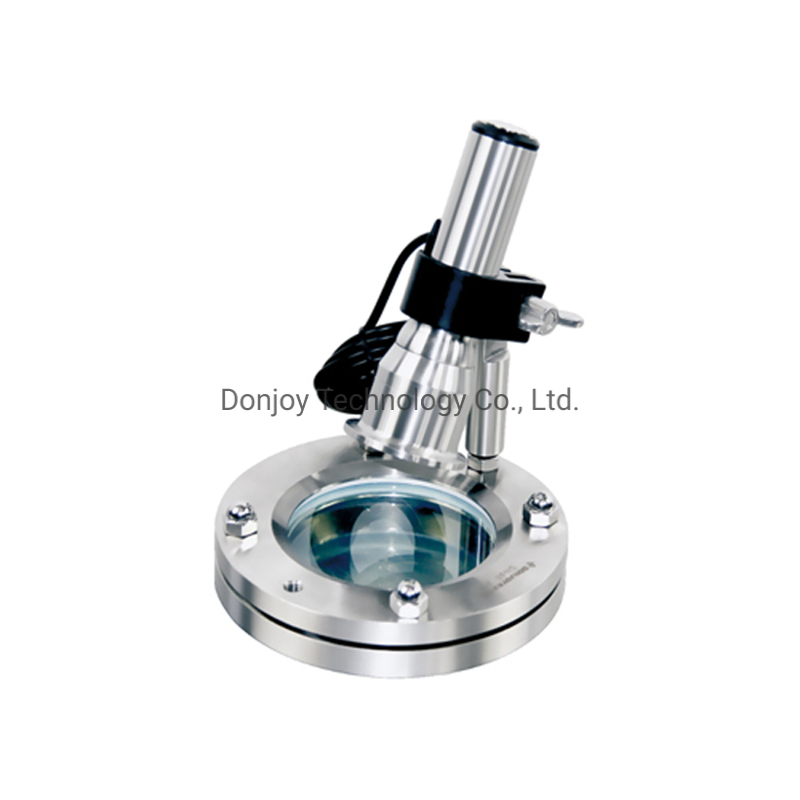 Stainless Steel Flanged Sight Glass with Multi-Angle LED Light