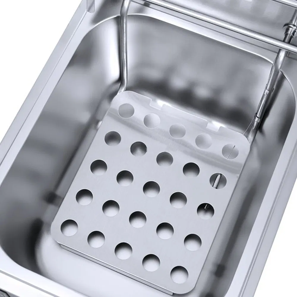 Countertop 1-Tank 1-Basket Electric Fryer Machine Potato Chips Fryer Machine