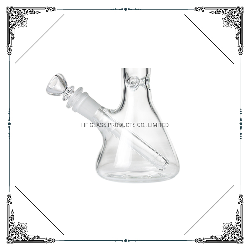 10 Inches Glass Beaker Pipe 5 mm Thickness Glass Smoking Pipe Heady Hookah Wholesale Factory Glass Smoking Water Pipe