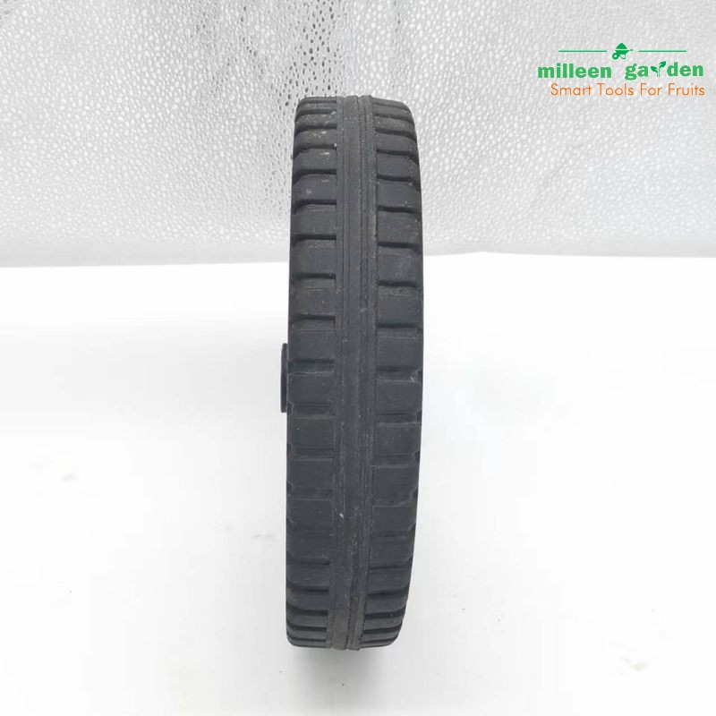 10 Inch Rubber Powder Wheel for Lawn Mower Wheel 250mm, Lawn Mover Wheel for Lawn Machine, Aerator, Hand Trolley, Generator