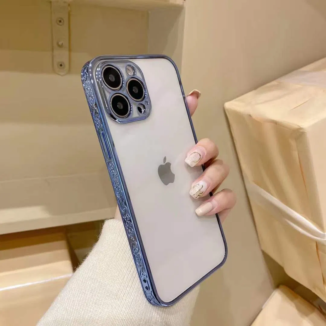 Чехол для телефона Luxury Embossed TPU с защитой камеры