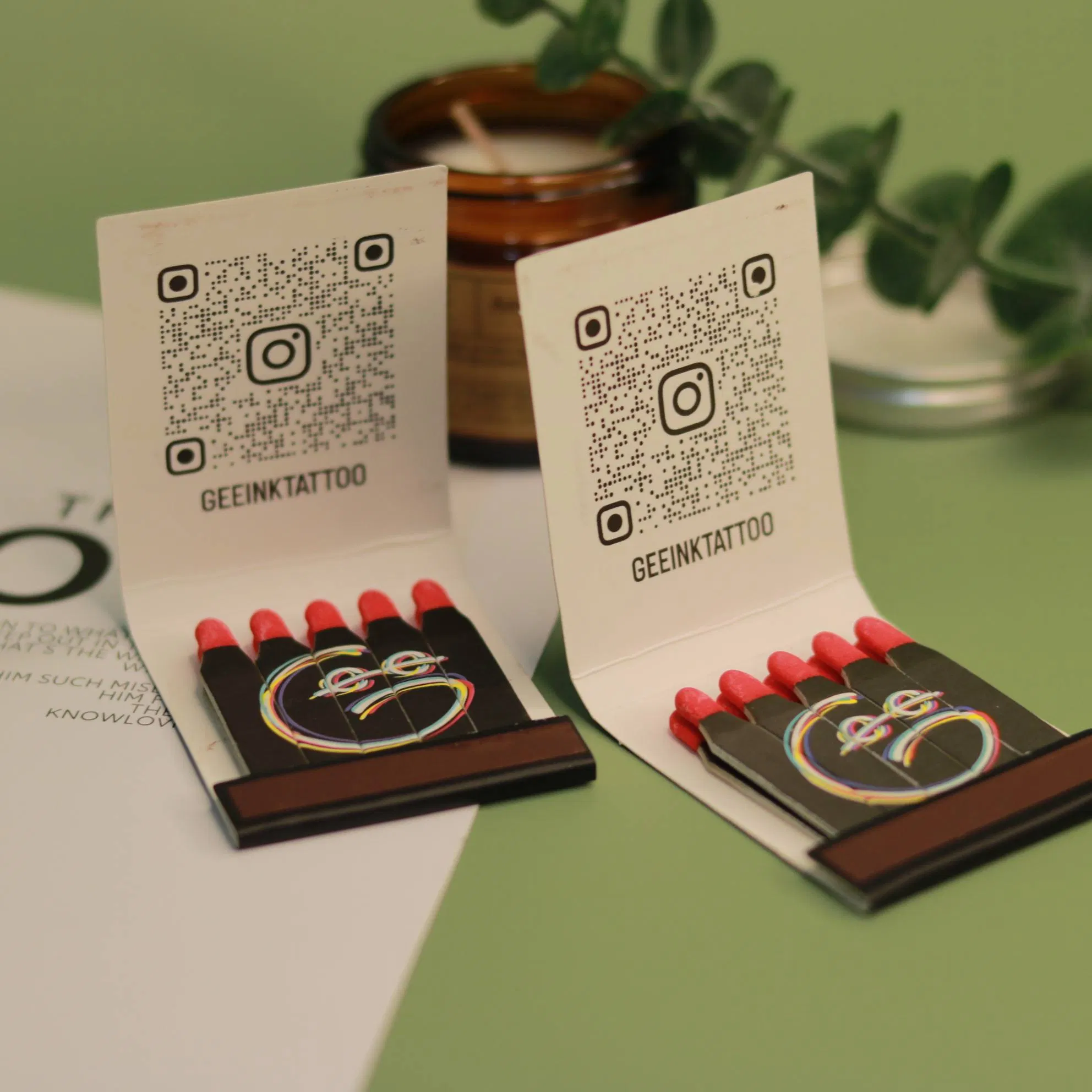 Wholesale Match Boxes with Personalized Logo Printing Service