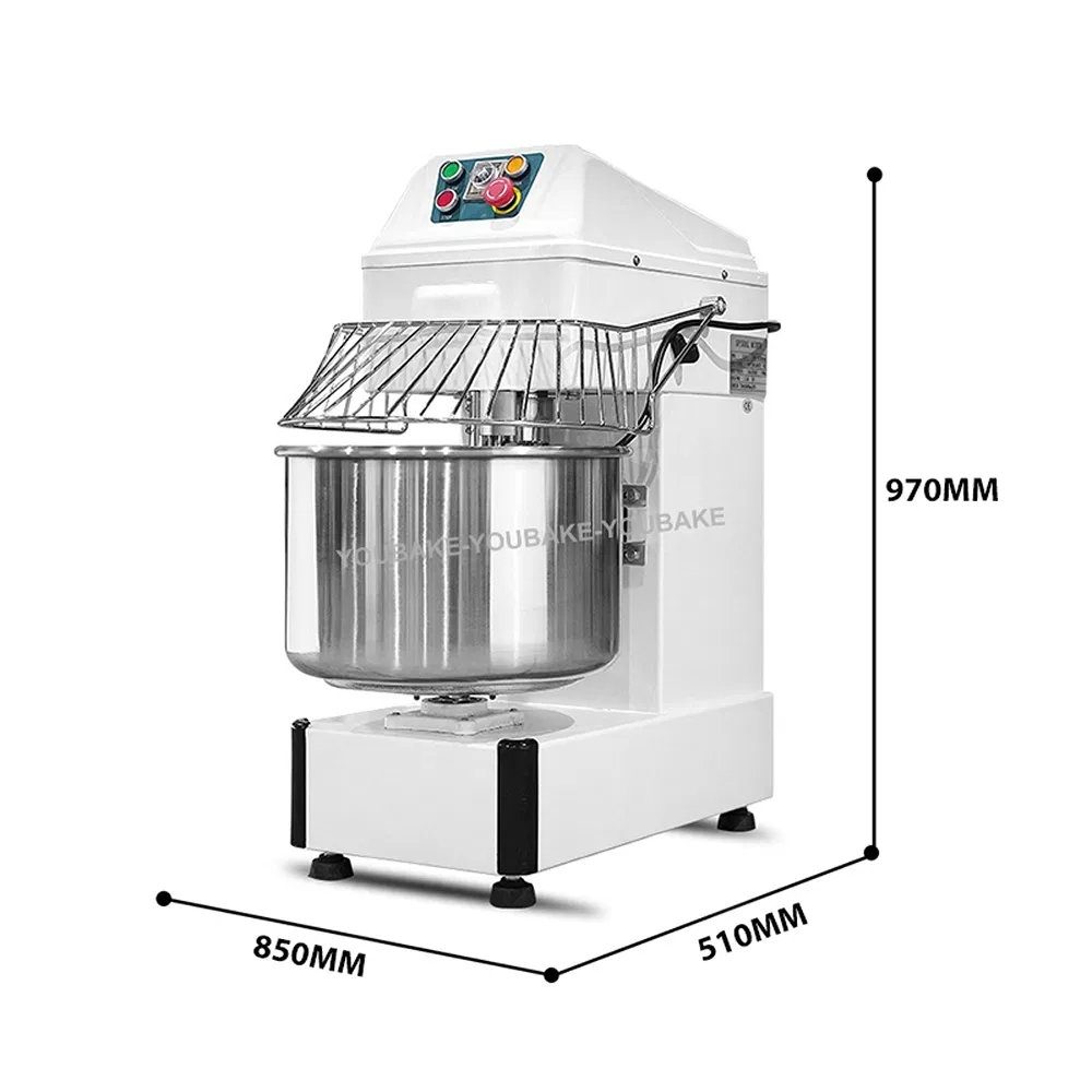 Efficient Energy-Saving Premium Fixed Standard Spiral Food Mixer for Restaurant Kitchen Operations