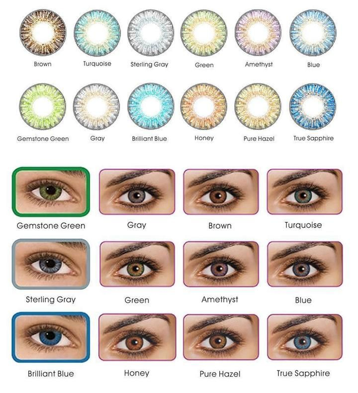 2022 New Fashion 14.2mm Color Contact Lens Comfortable Soft Contact Eye Lenses