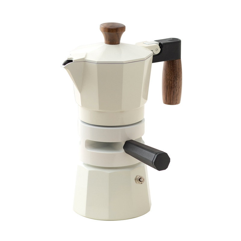 OEM Italian Home Portable Dual Valve Thermostatic Kettle Coffee Maker