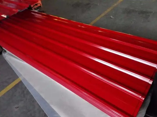 Price List Thickness 0.55mm 0.65mm Roofing Building Material PPGI Color Coated Corrugated Roofing Sheet PPGI Roof Tiles