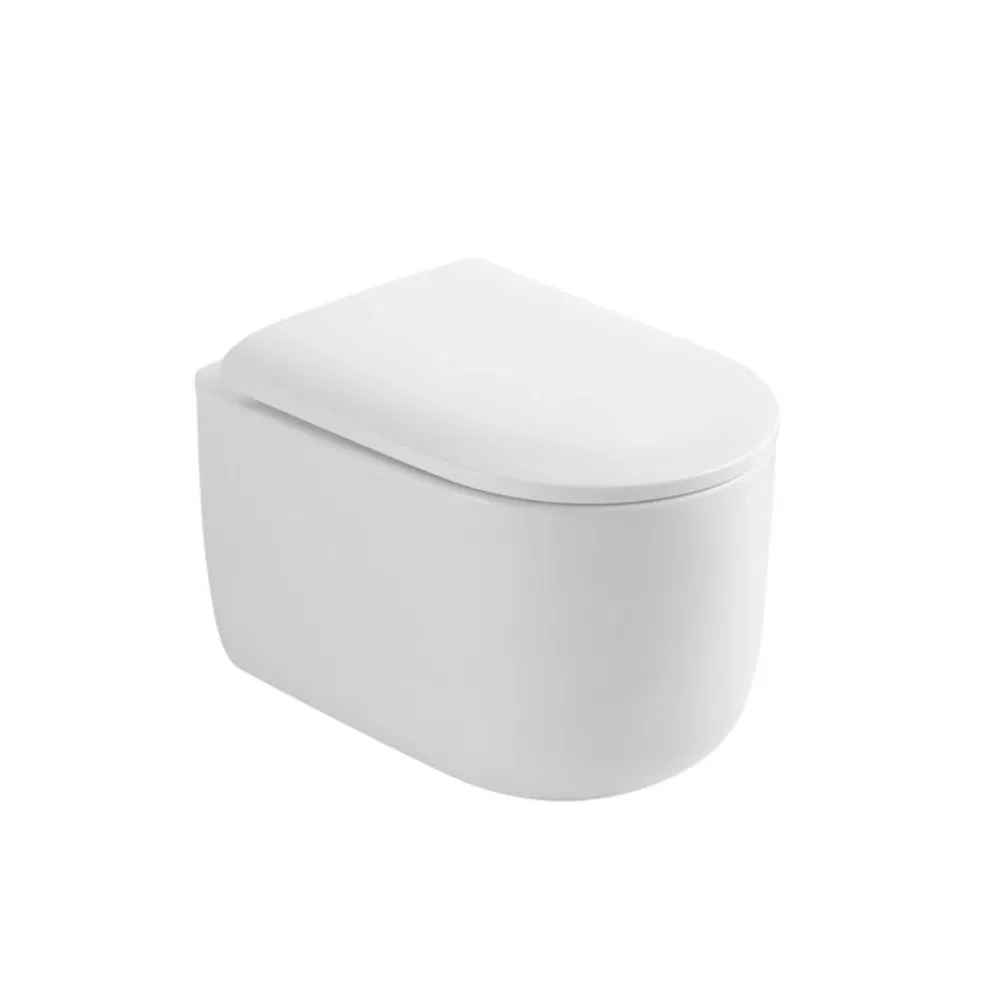 Ceramic Wall-Mounted Bidet with Simple Design Saso Approved for Middle East