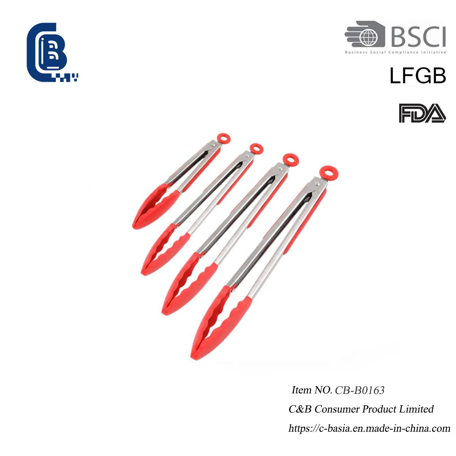 Силиконовые щипцы для гриля и кухни