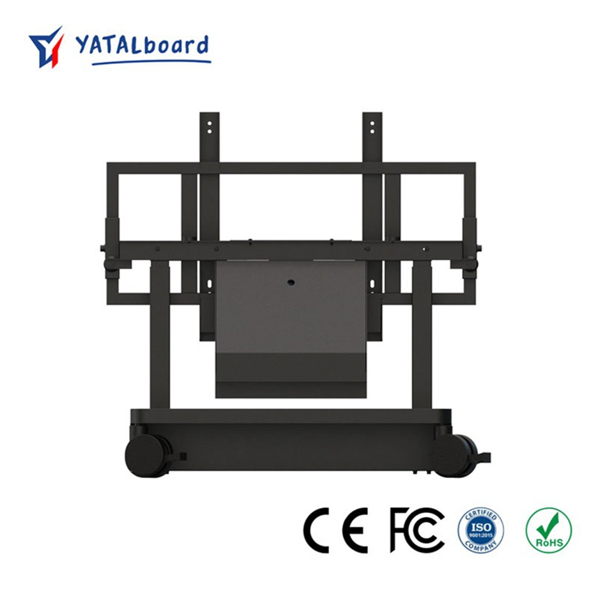 Adjustable Electric Stand for 65-86 Inch Interactive Flat Panel Tvs