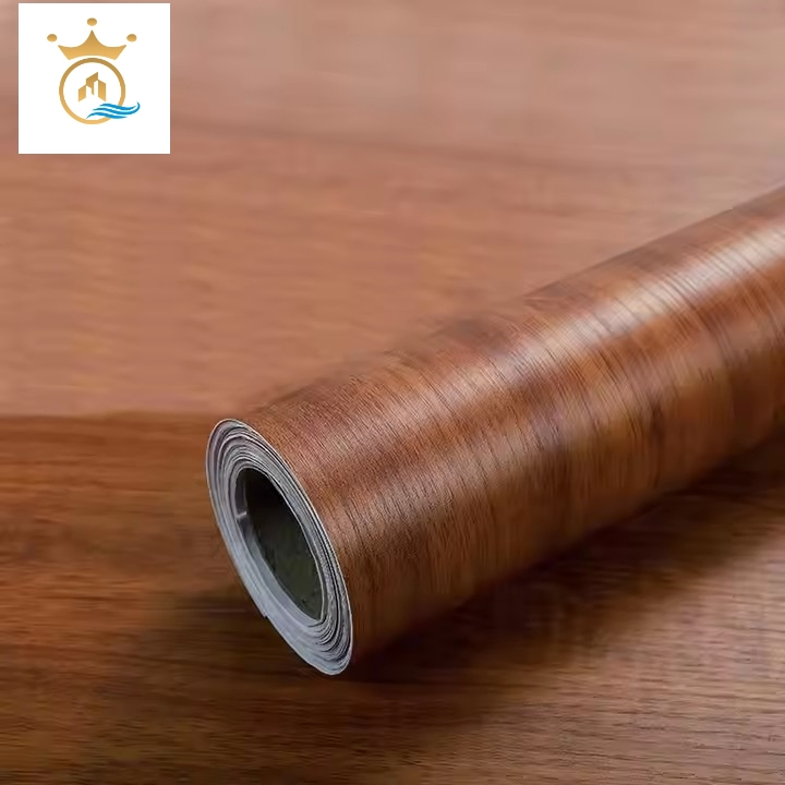Factory Direct Sales Free Sample PVC Film for Interior Door Wood Grain Decorative PVC Foil Wood Texture Vinyl Wrap