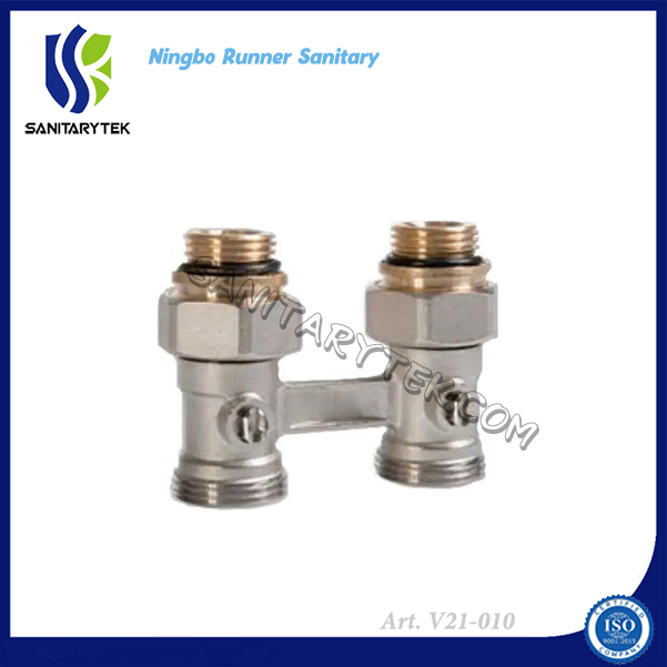 2-Pipe Straight Thermostatic Radiator Valve for Panel Radiators (V21-010)