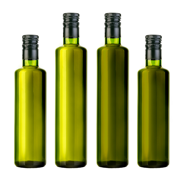 Free Sample 750ml 1000ml Glass Olive Oil Bottle for Aluminum Lid