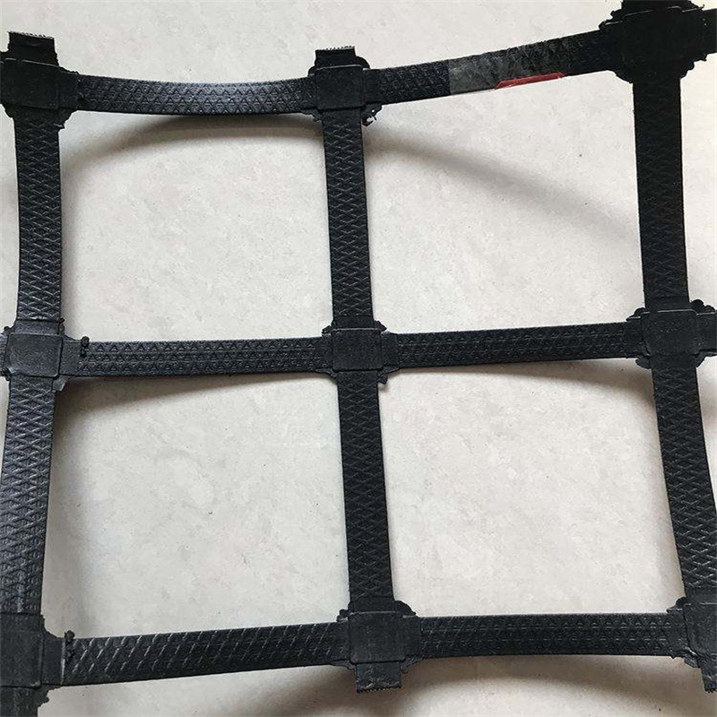 China Building Material OEM Geomat High-Quality Fiberglass Geogrid Composite Polyester Geogrid