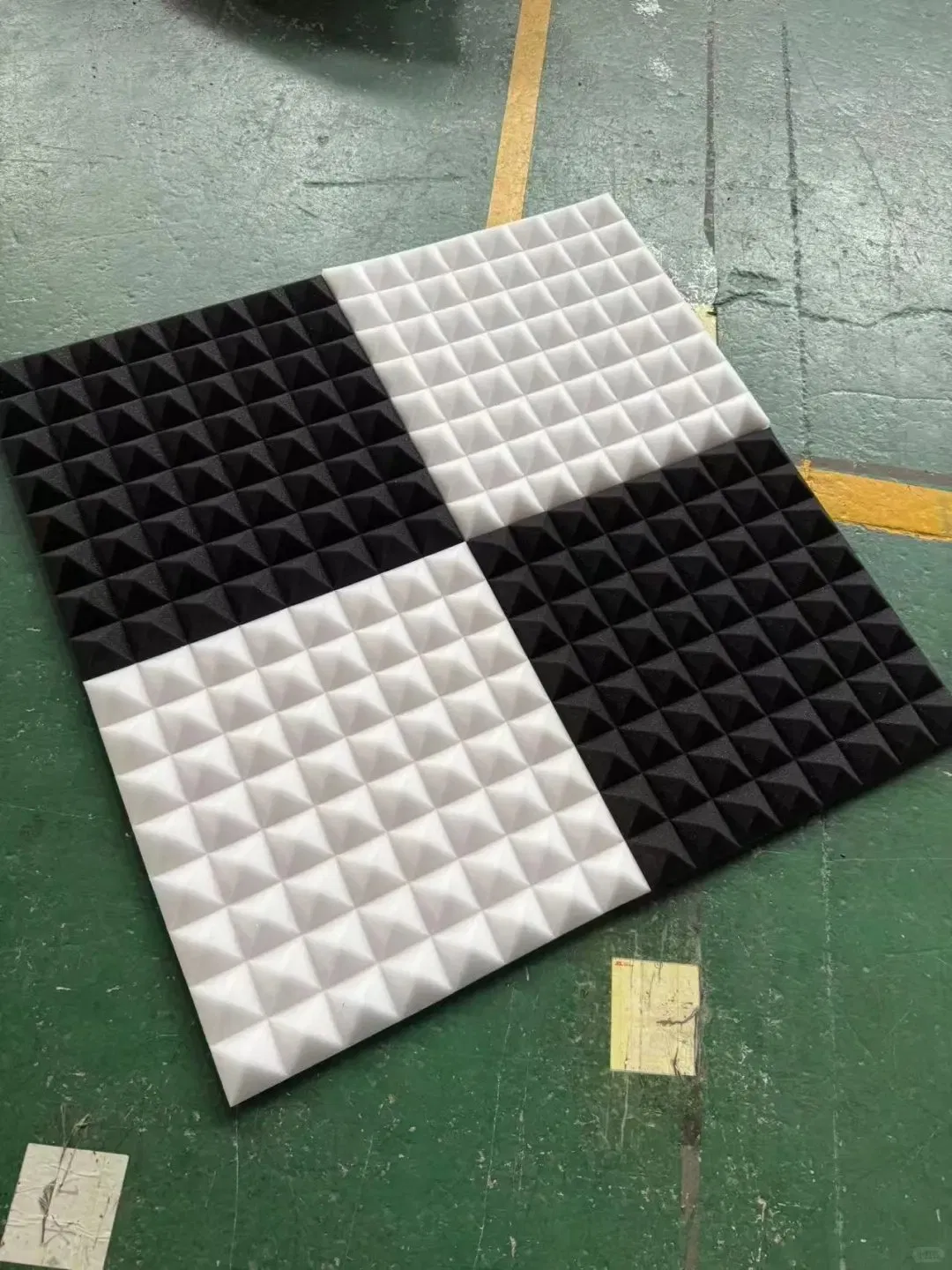 Modern 3D Mosaic Art PU Acoustic Diffuser Foam Panel Background Wall for Interior Studio Hotel Graphic Design Sound Absorbing