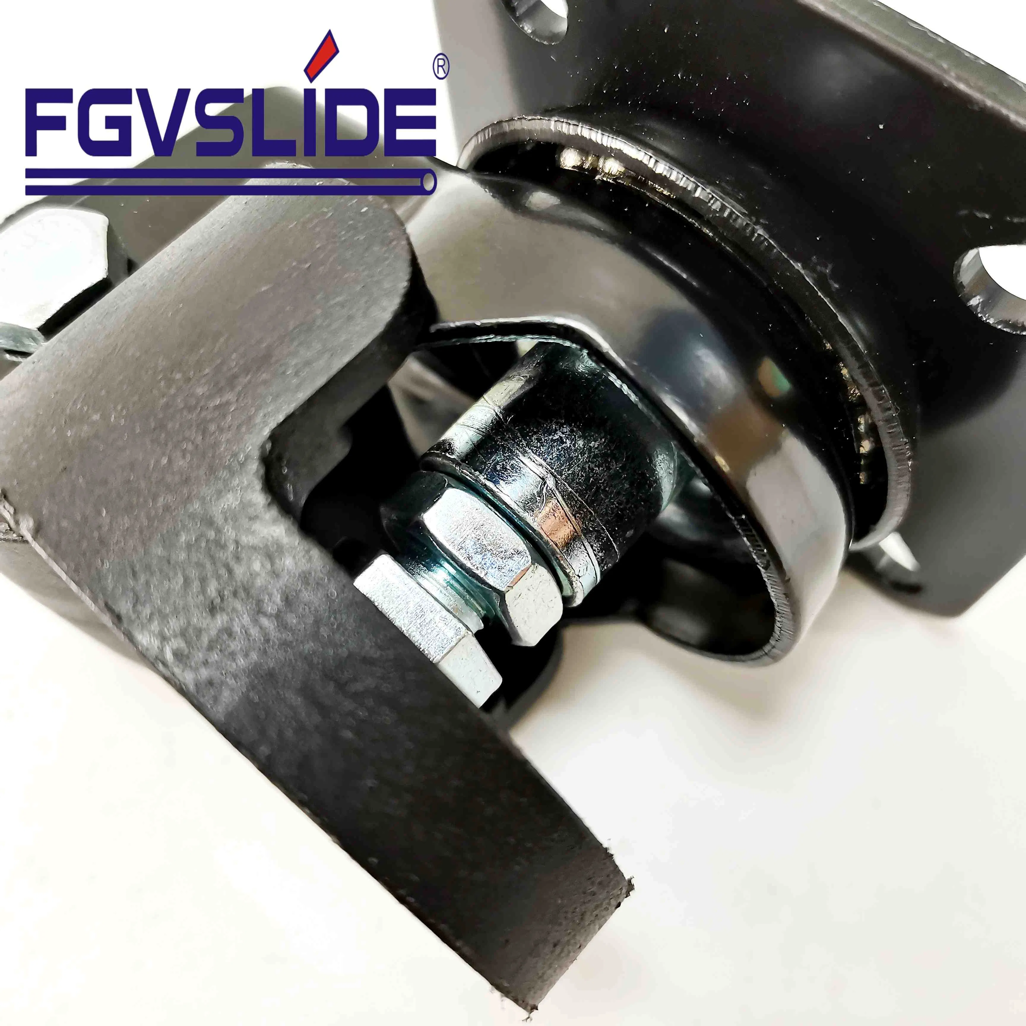 Heavy Duty Side Mount Caster Wheel with Adjustable Nylon Features