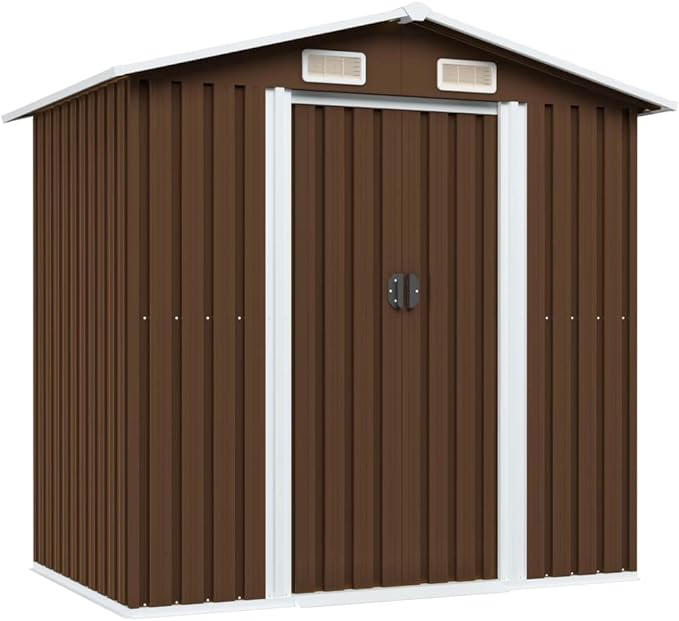 4m High-Quality Garden Metal Shed with Storage Tools to Decorate The Garden