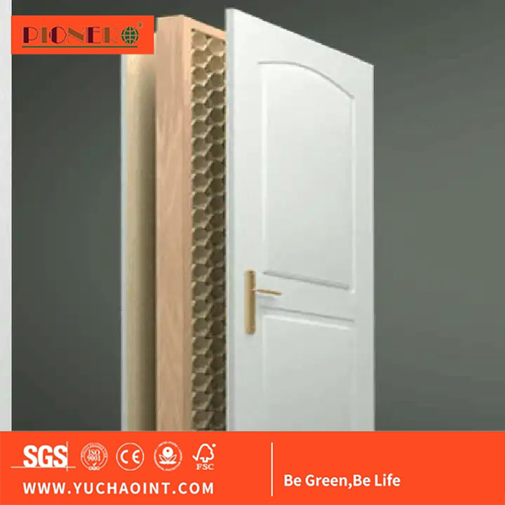 3mm Melamine HDF Door Skin for Interior Doors Natural Veneer Door Skin