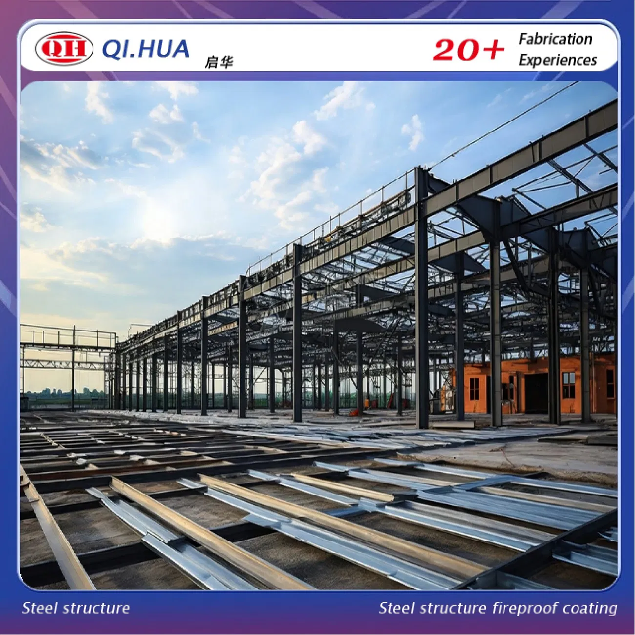 Group Prefabricated Building Construction Projects Casas Steel Structure Mobile Workshop