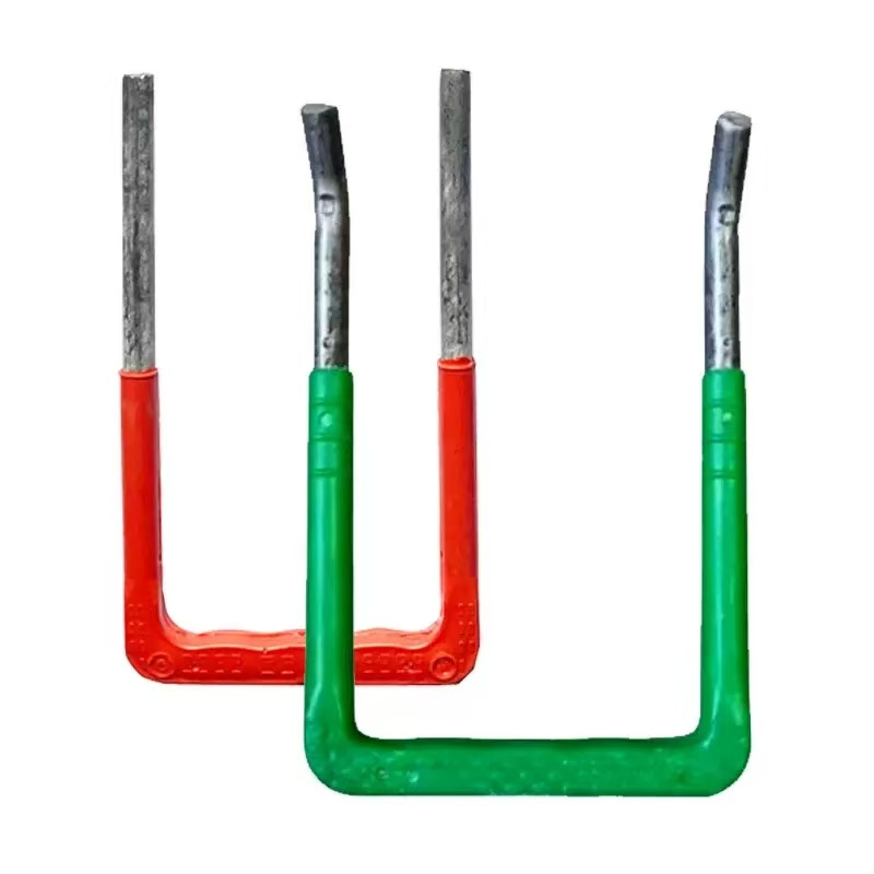 Portable Plastic Steel Ladder with Galvanized Natural Color Finish