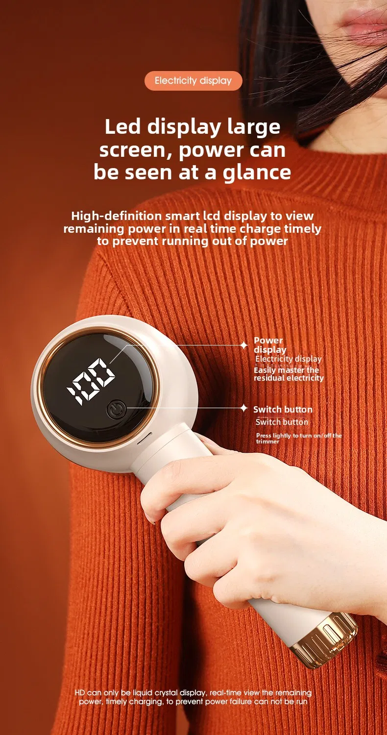 The Best-Selling Product The Digital Display Hairball Trimmer Two-in-One Rechargeable Hairball Remover