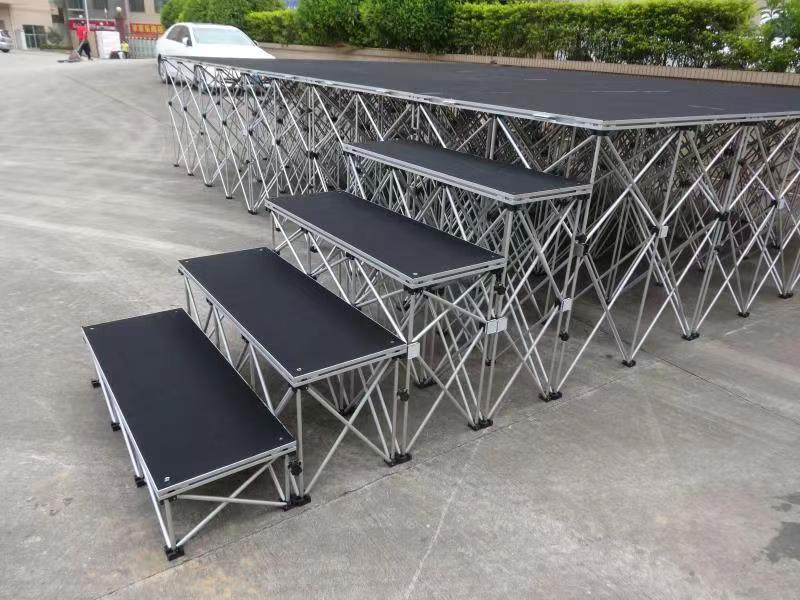 Portable Truss Stage Decoration Fabric Backdrop Stand Aluminum Stage
