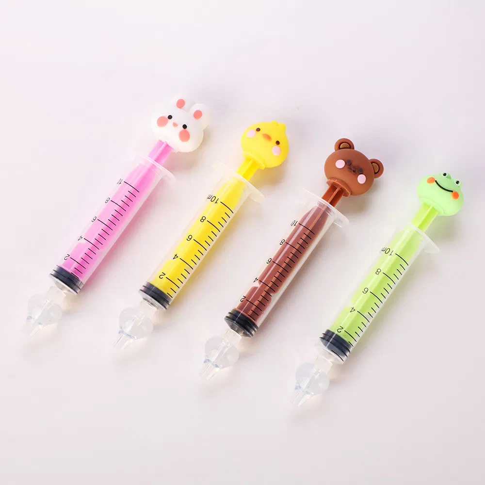CE Certified Cute Baby Nasal Syringe Nose Washer 10ml Custom Baby Nasal Aspirator with Saline