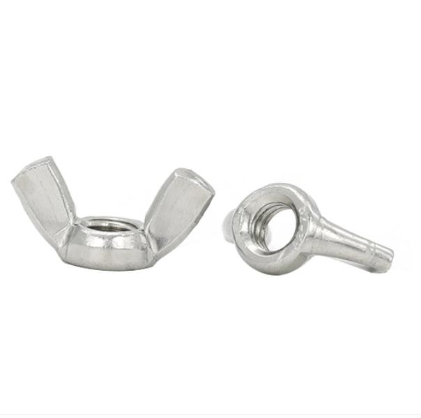 Гайка-бабочка DIN314 из латуни и меди