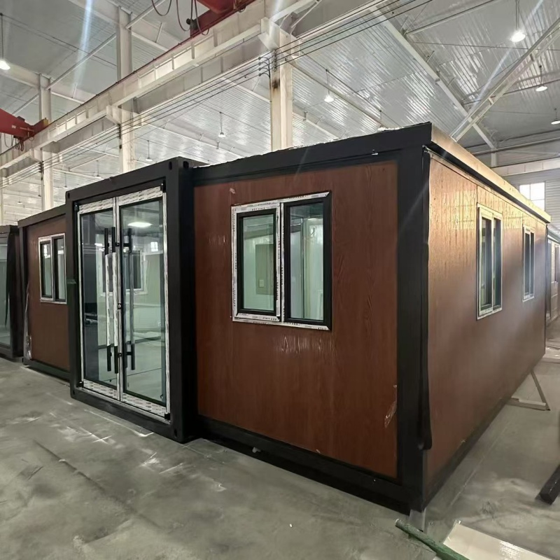 MGO / Spc Floor and Customized ISO Approved Prefab Tiny Home Prefabricated House Expandable Container House