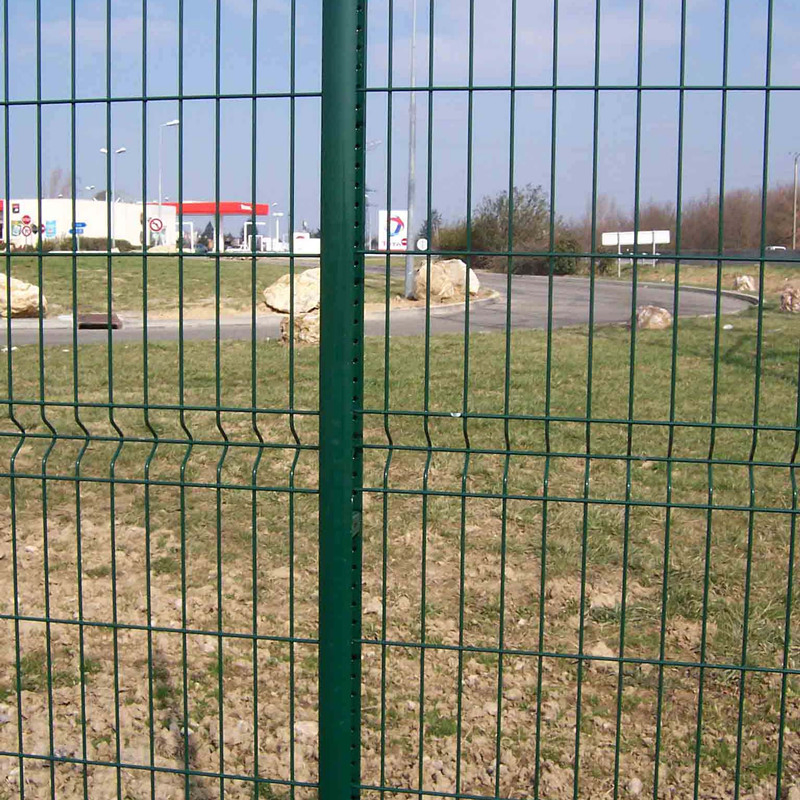 Factory Price China Direct Manufacture High Quaity OEM Garden Wholesale Powder Coated Welded Metal Curved 3D Triangle V Mesh Security Mesh Panel Fence for Sale