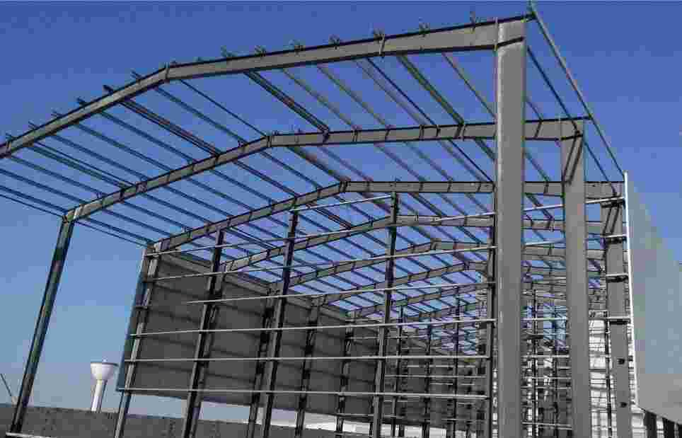 Prefabricated Steel Structure Office with Glass Curtain