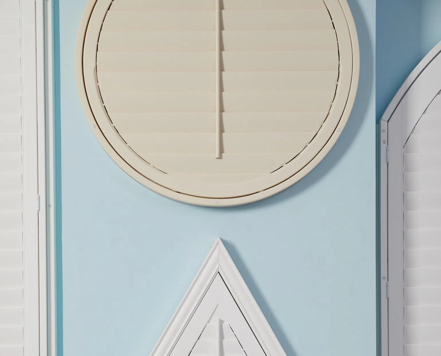 Round Shapeed Shutters Perfect for Your Windows