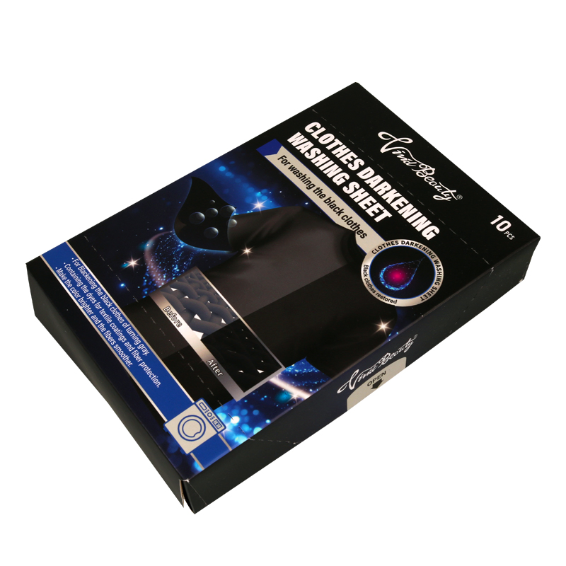 Premium Disposable Black Garments Darkening Sheets in Stylish Color Box