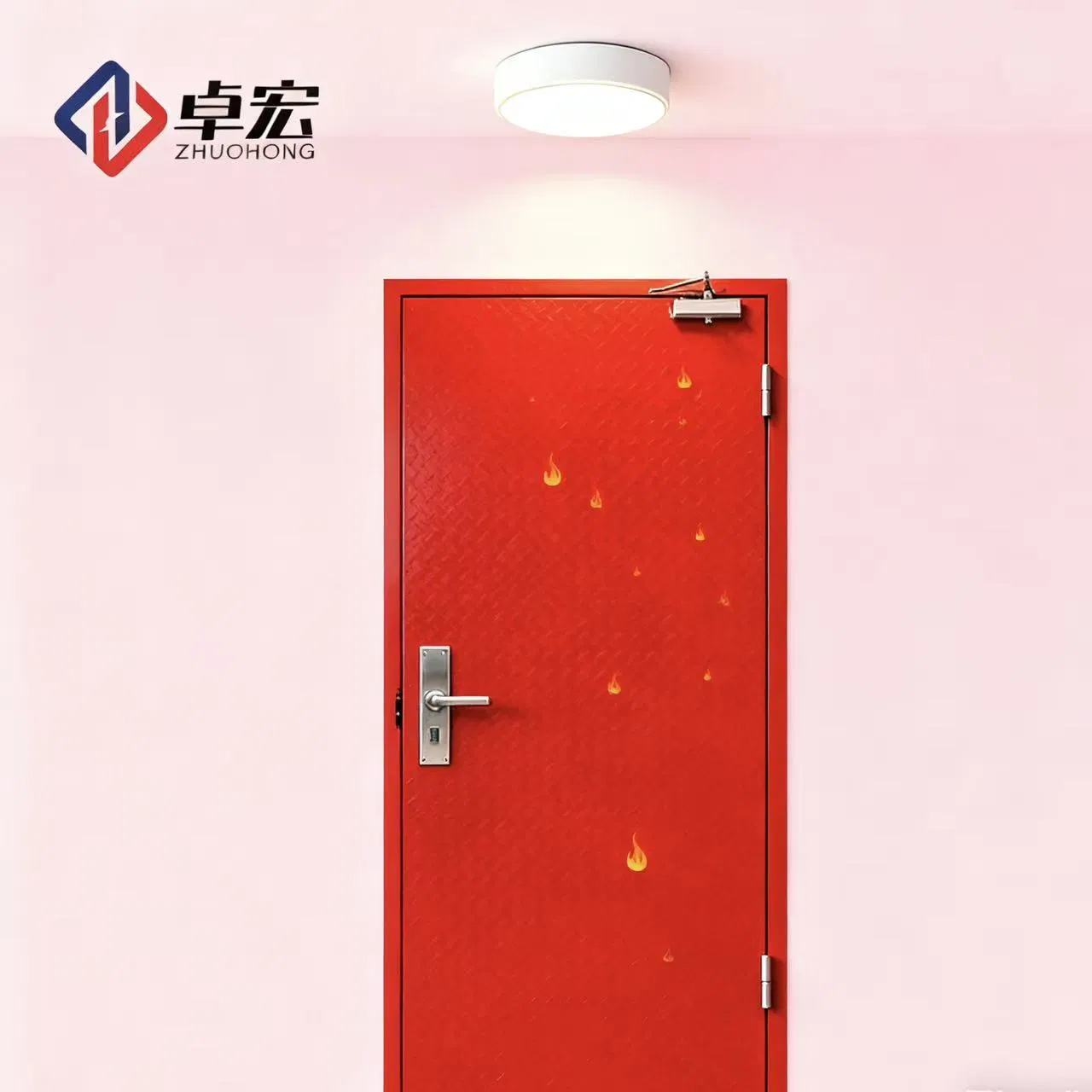Contemporary Safety Doors - Steel Fire Doors with Graphic Design Options