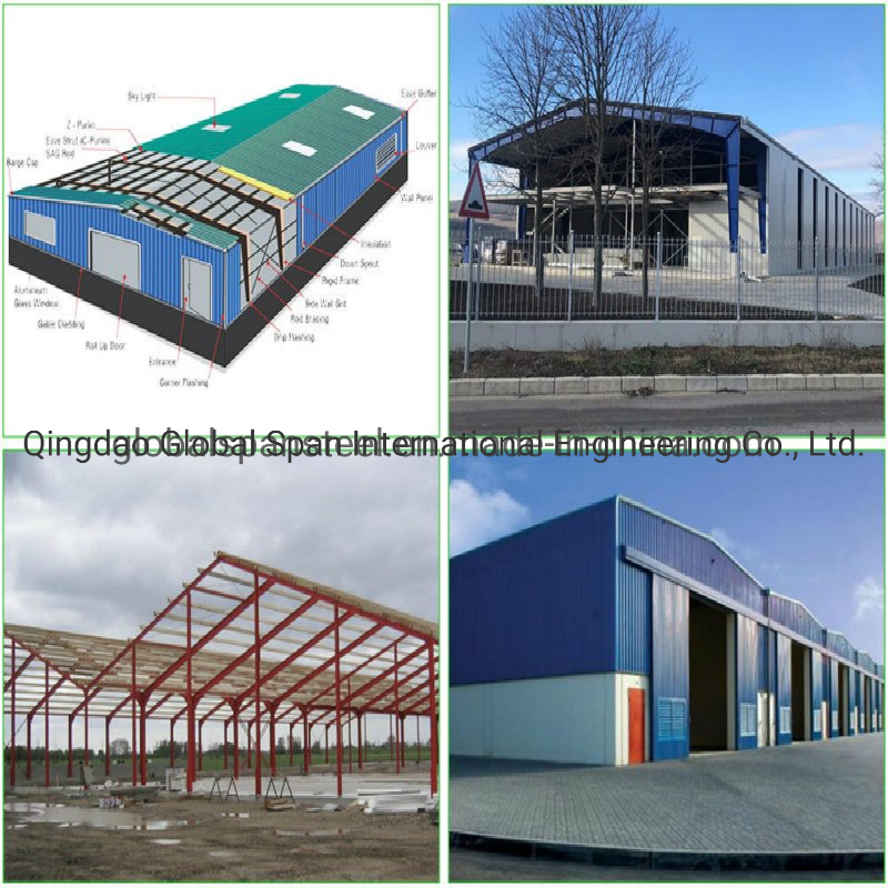 Structural Steel Fabrication/Steel Construction/Steel-Works/Steel Members/Galvanized/Painted/Welded Beam/Column/Profile/Steel Structure