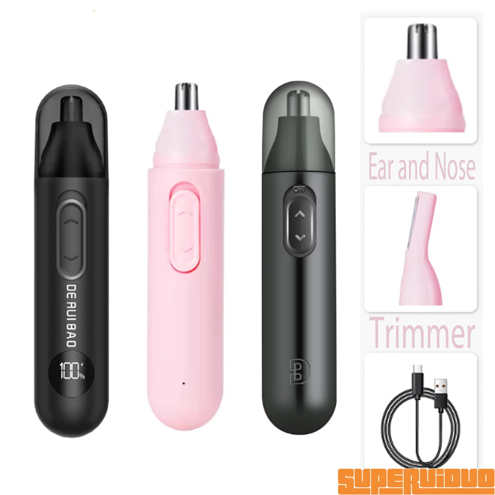 Custom Color Selection B2b Wholesale Nose Hair Trimmer