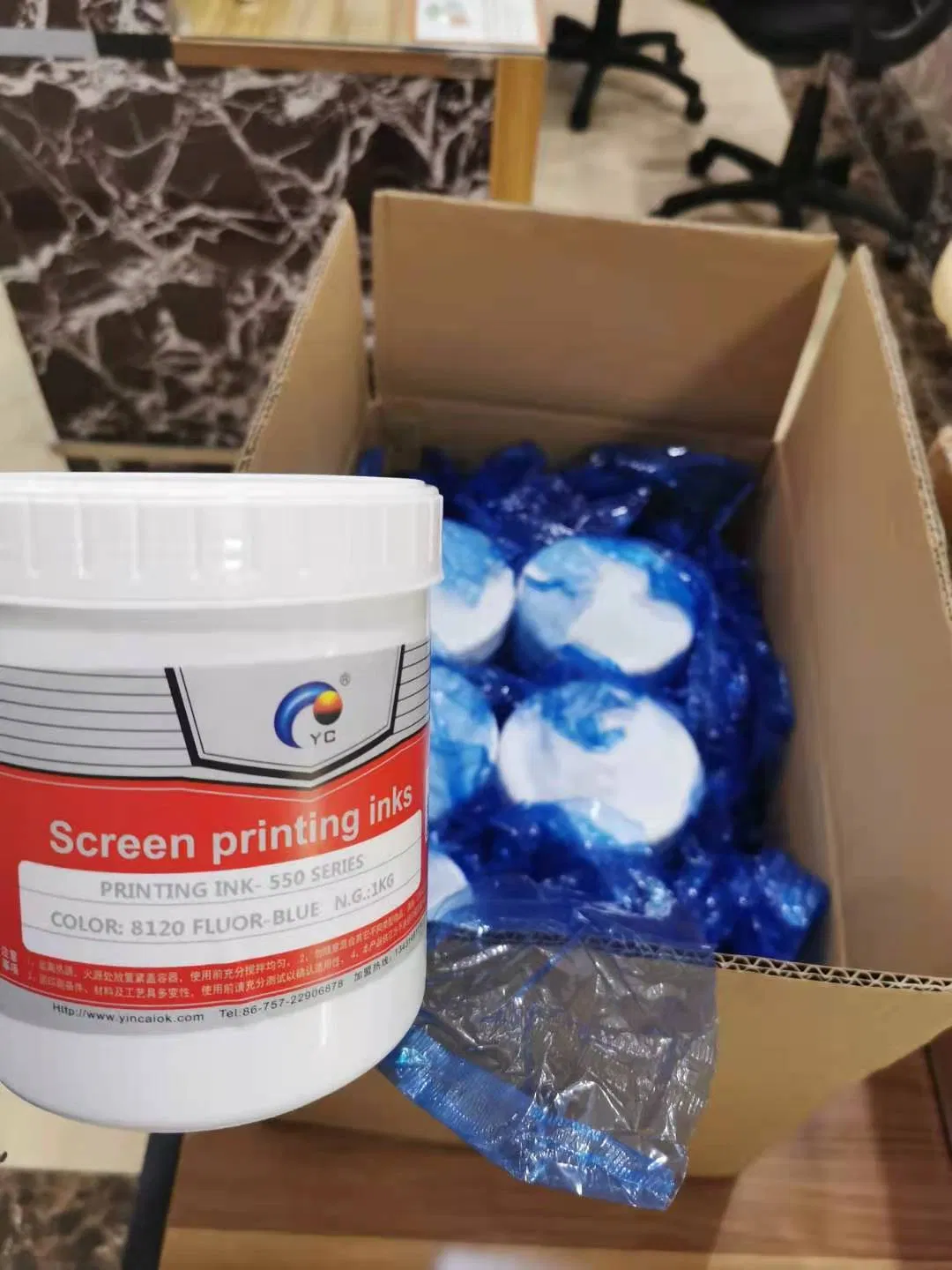 Factory Supply Screen Printing / Direct Prining on PVC Plastic Ink