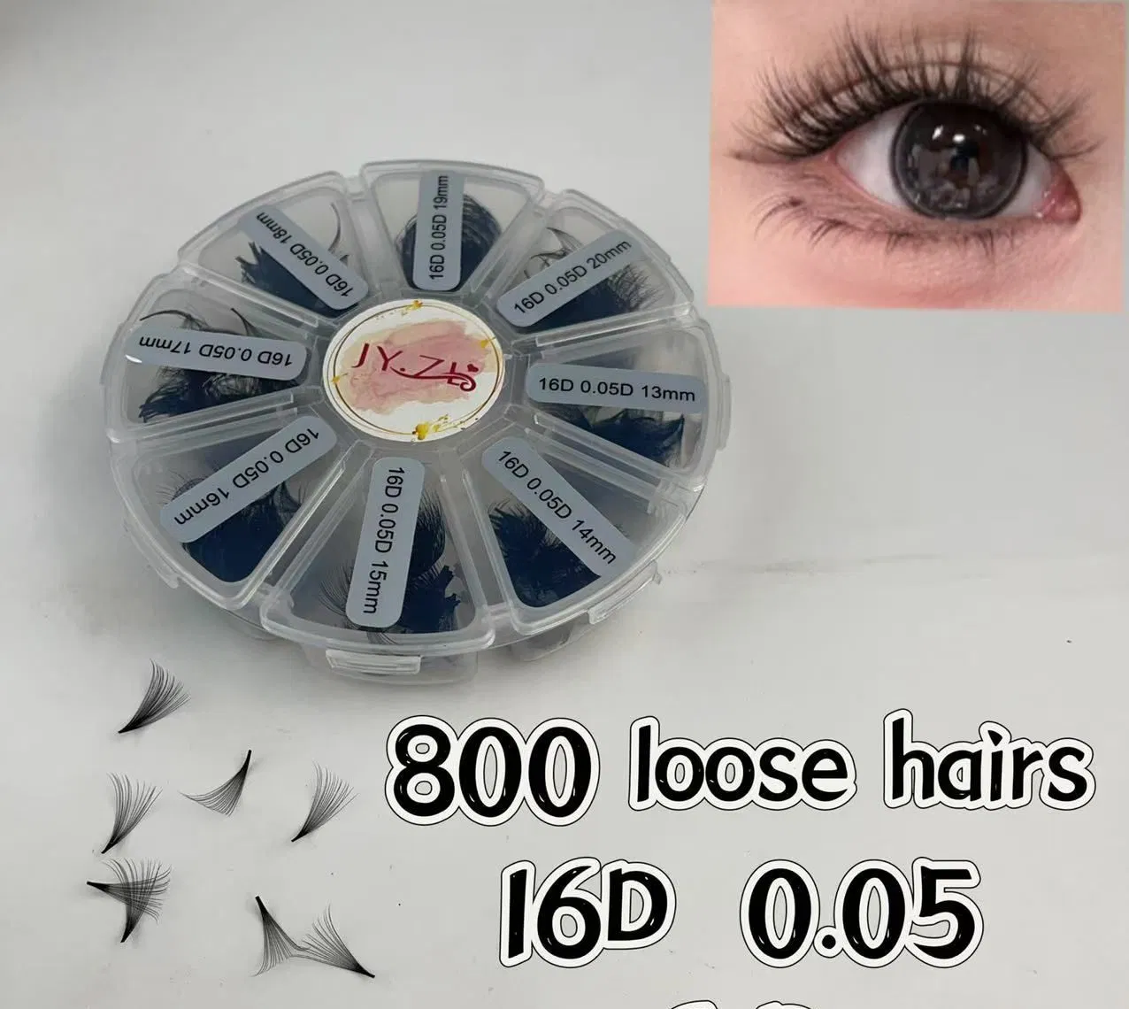 Private Label Mega Volume 3D 4D 5D 6D 8d 10d Premade Lashes Extensions