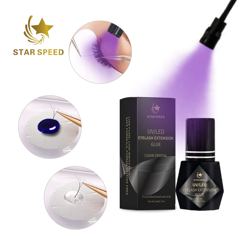Premium Quick Dry Microweave LED UV Eyelash Extension Glue for Eyelash Grafting Wholesale