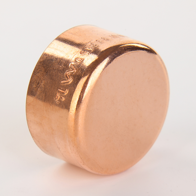 Copper Brass Press Tube Fitting Cap Stop End Plug Refrigeration