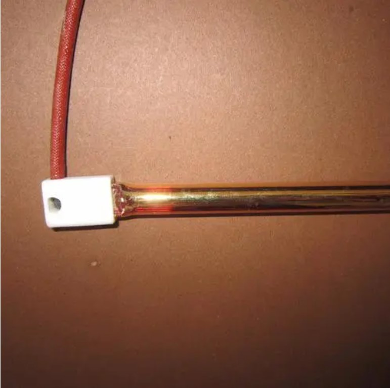 220V Electric Halogen Quartz Heating Tube 50cm 1500W Halogen Infrared Heater Lamp