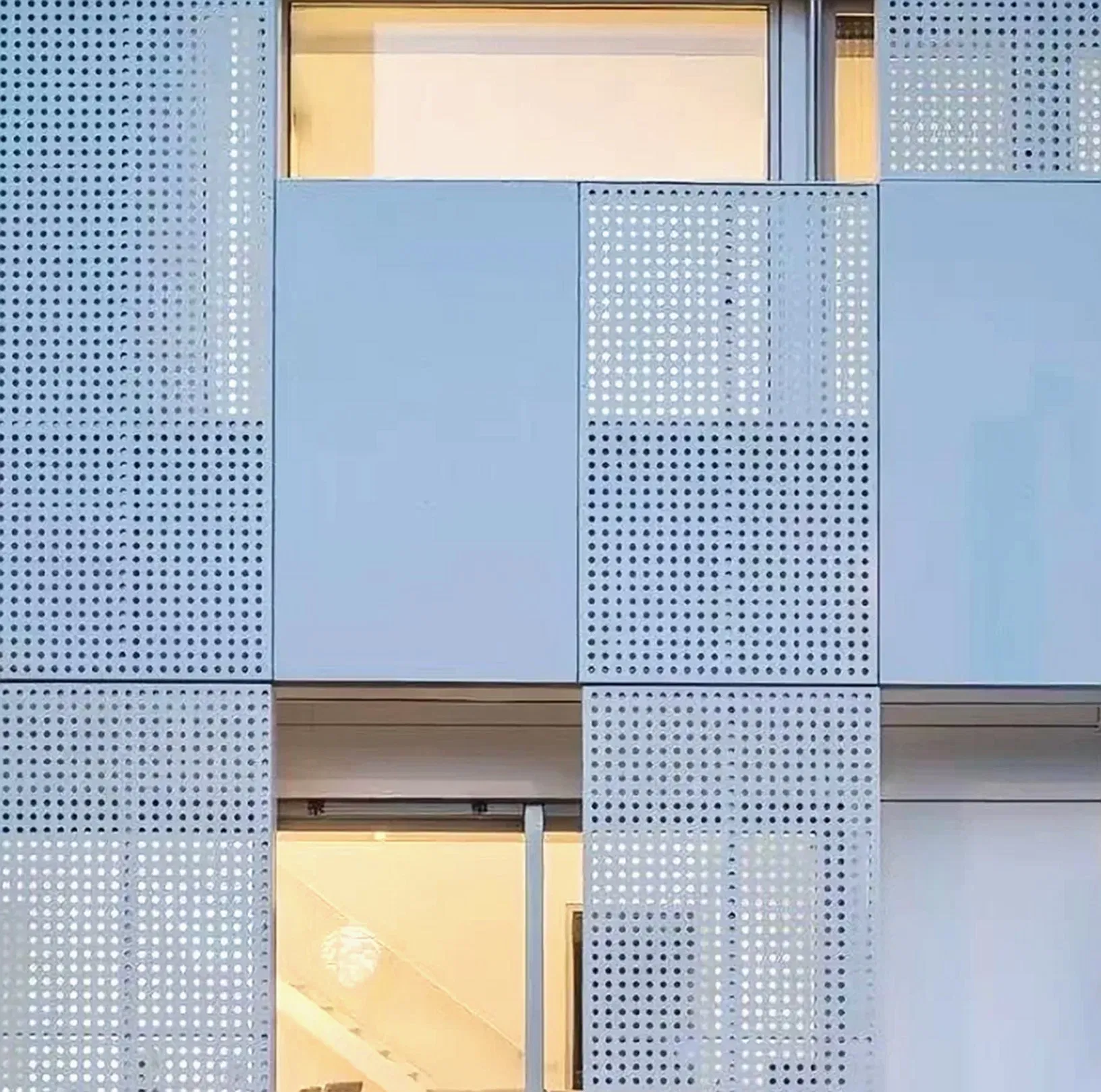 Studio Room Decorative Sound Absorbing Wall Panel Aluminum Honeycomb Micro Perforated Acoustic Panel