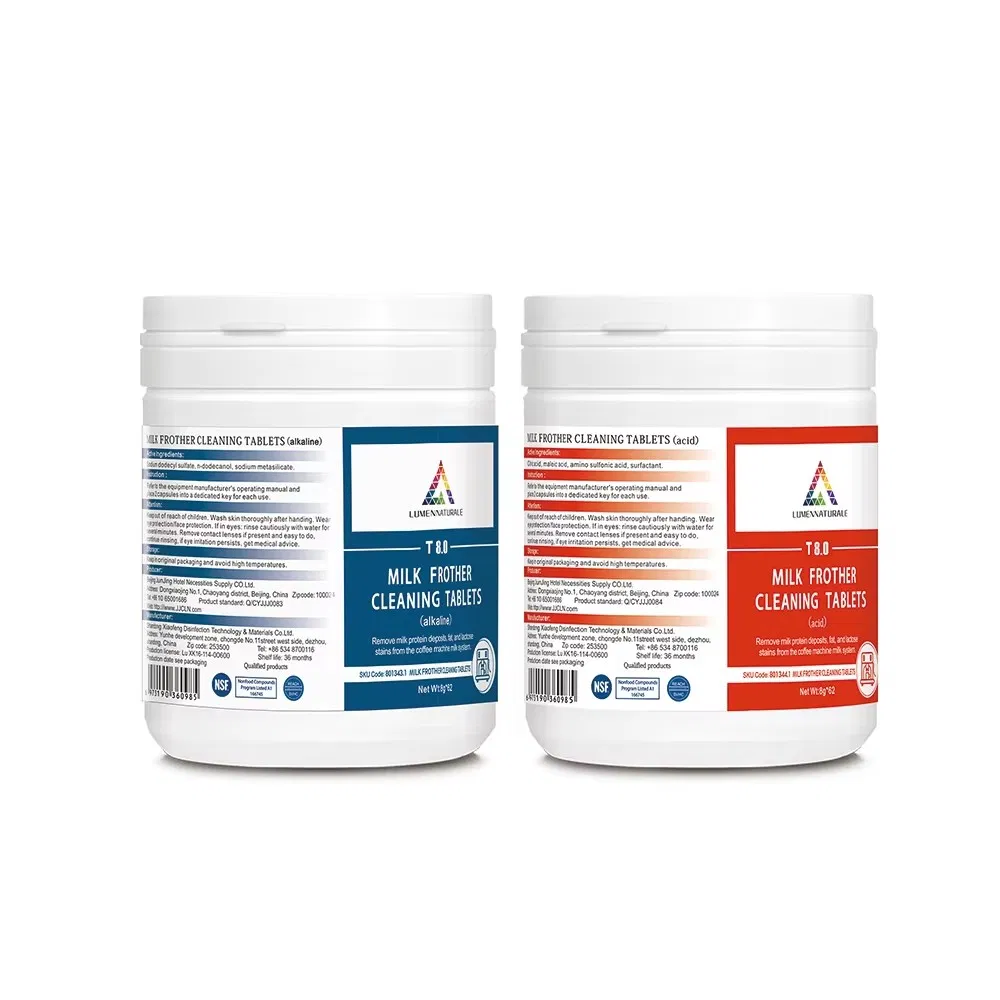 Milk System Cleaning Tablets Descaler Detergent Protect Against Milk Residue