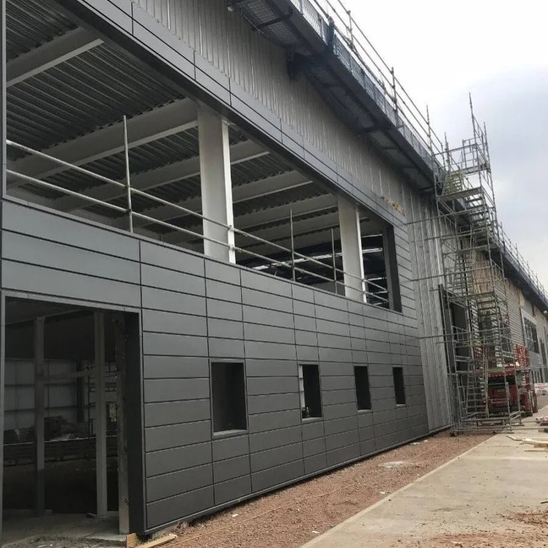 High Seismic Performance Galvanized Steel Structure Workshop in Quanzhou