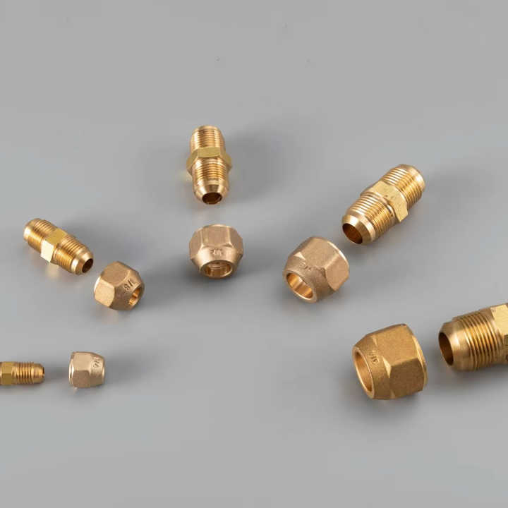 Brass Fittings High Quality Copper Alloy Complete Connector 1/4 3/8 Refrigeration Tools