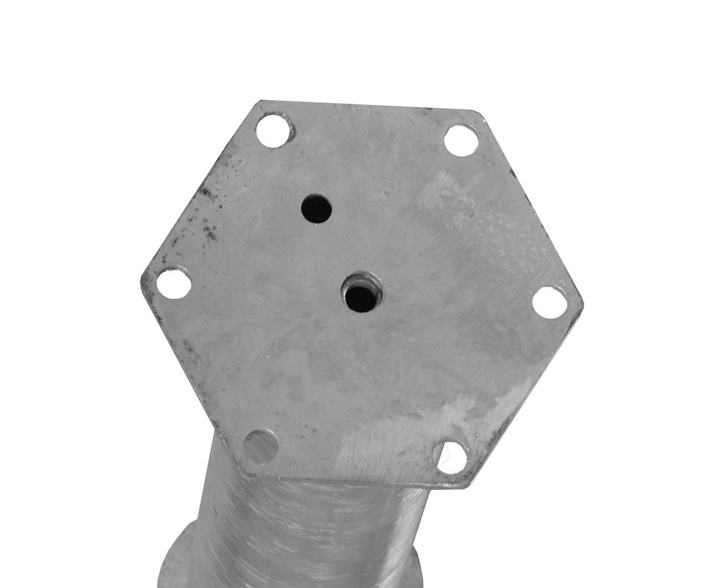 Винтовой анкер S235 2500 мм для солнечных электростанций