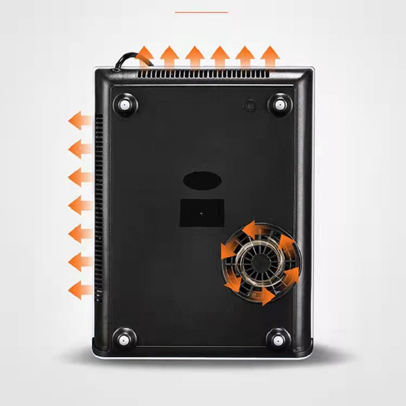 Ultra Thin Microcrystal Panel Multifunction Touch Control Electric Induction Infrared Wok Cooker