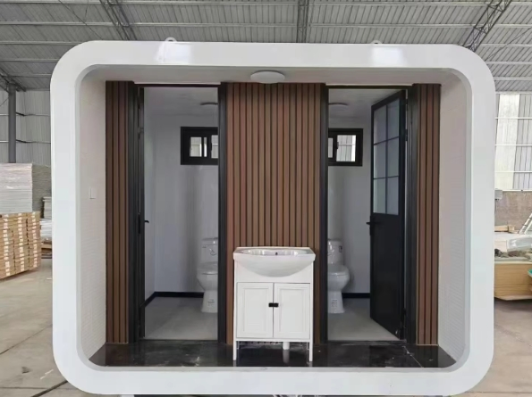 Luxury Apple Cabin Living Room Container House Pod