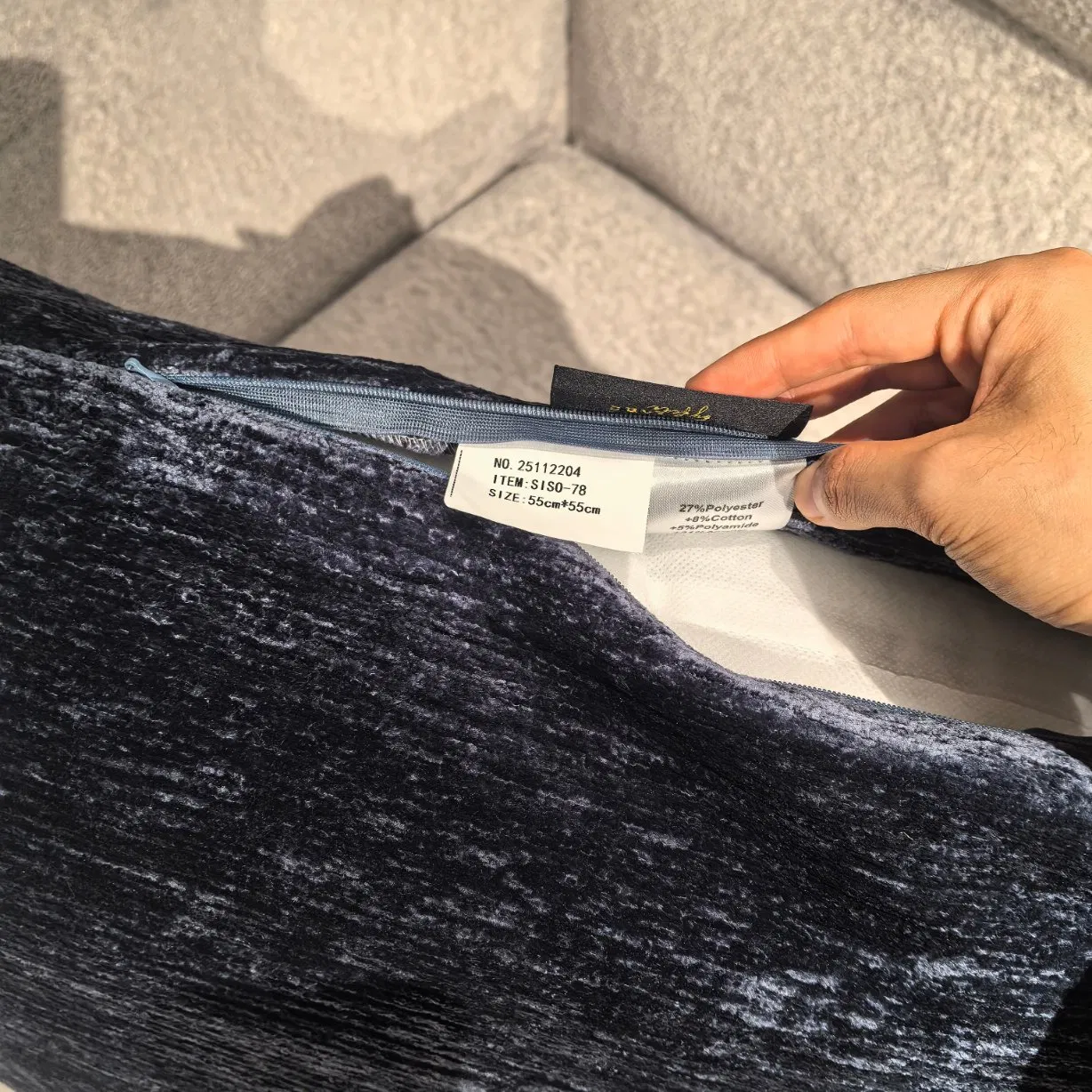 Textured Boucle Cushion Cover Accent Solid Pillow Case Cozy Soft Decorative Throw Pillow Cover for Sofa Couch Bedroom Home Decor