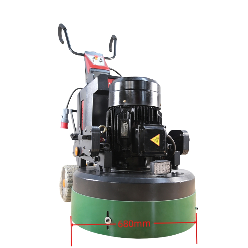 Hand-Pushed 680mm Planetary Disk Floor Grinder Concrete Machine