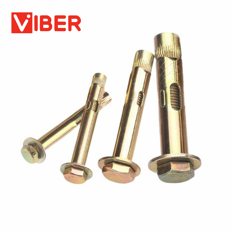 Premium Custom Stainless Steel Yellow Sleeve Expansion Bolt for Car Repairs